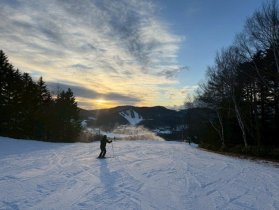 雪山で迎える新しい年　東京営業所　塚本大晴