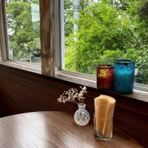 抹茶ラテもおいしいですよ　オーエムホールディングス　堀悠子